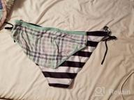 img 1 attached to Alaroo Ladies' Striped Double Layer Tankini Bikini With Athletic Lining review by Mariealphonse Seattle