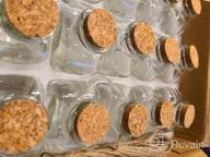 картинка 1 прикреплена к отзыву 20-Piece Heart Shaped Glass Jars With Cork Lids - Perfect For Wedding Decorations, DIY Projects & Party Favors! от Brett Zhu