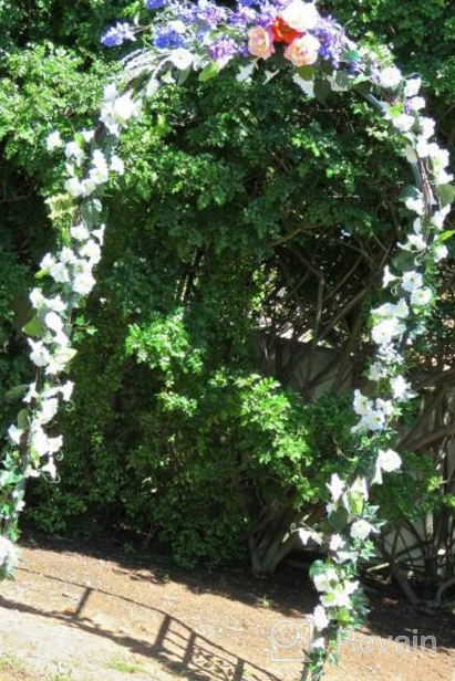 img 1 attached to Copper Versaille Arch For Stunning Garden Décor: Gardman 8241 review by Carl Mayes