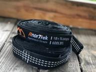 img 1 attached to Lightweight Camping Hammock - Double Or Single Parachute Hammock With Tree Straps For Hiking, Backpacking And Outdoor Adventures By AnorTrek review by Isaac Logan
