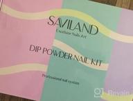 img 1 attached to 🎃 Saviland 39 Pcs Dip Powder Nail Kit - Halloween Series with Base & Top Coat - Ideal for French Nails Art, Manicure and DIY Salon - Perfect Gift for Women - 30 Unique Colors - Activator Brush Saver Included review by Brian Trotter