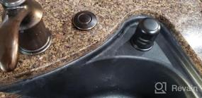 img 5 attached to Upgrade Your Garbage Disposal With BESTILL Sink Top Air Switch Kit - Brushed Gold & Brass Cover