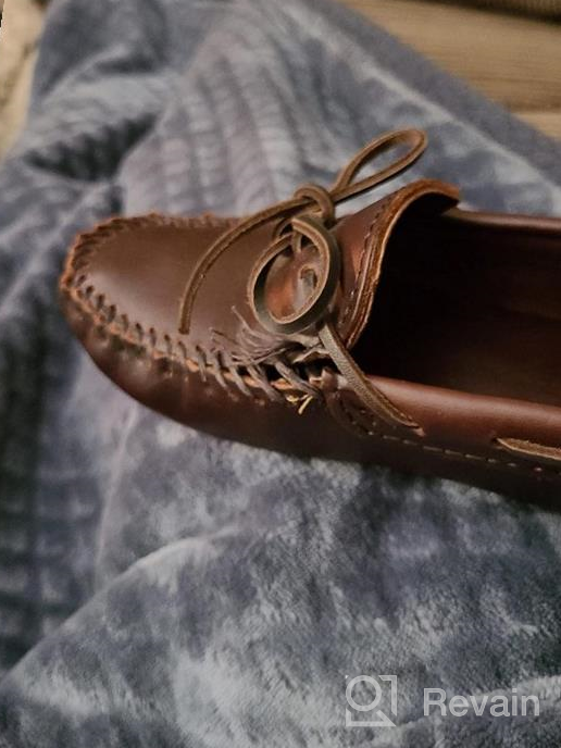 img 1 attached to 💃 Get Stylish with Minnetonka Womens Classic Driving Moccasin review by Corey Soto