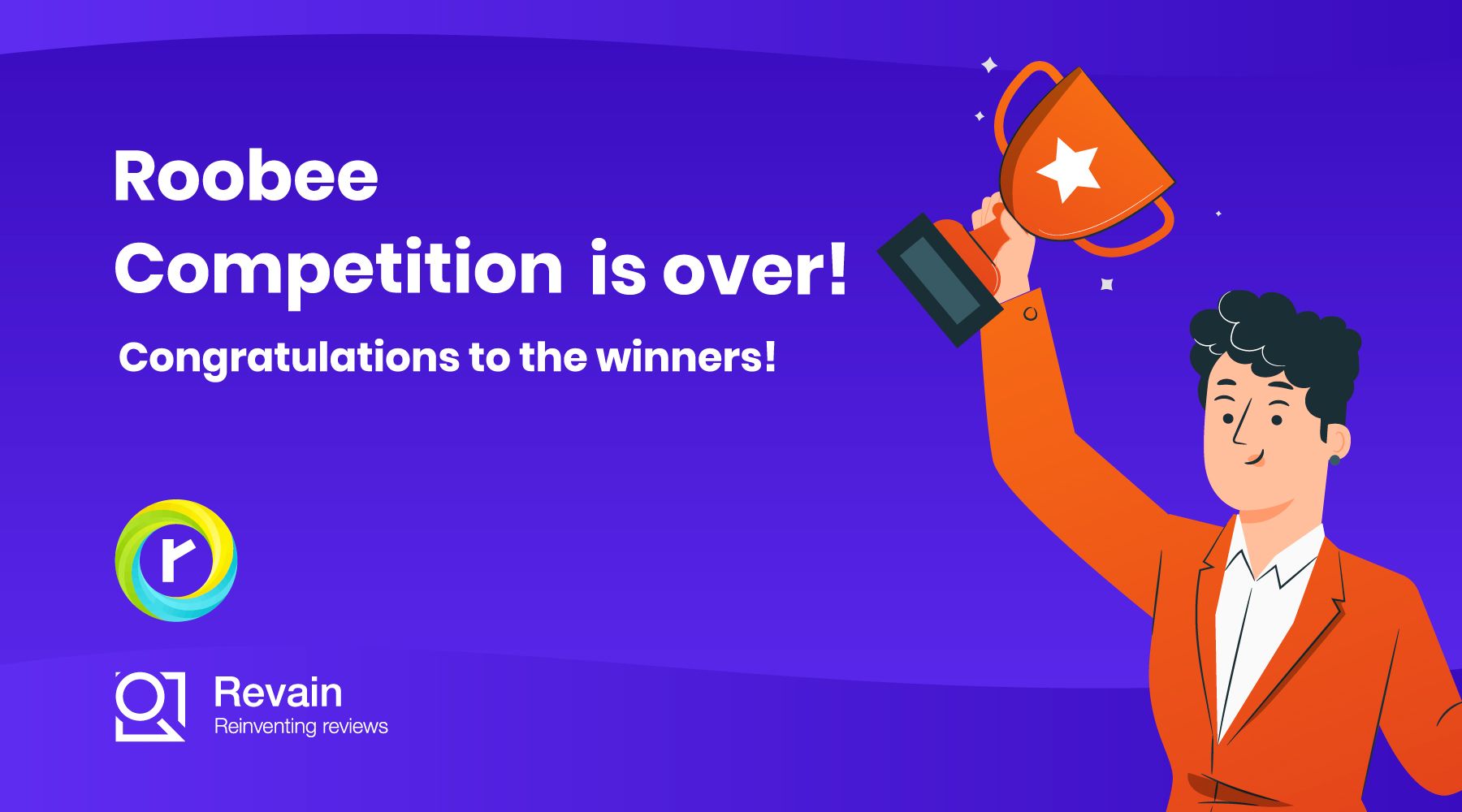 Article Roobee & Revain review contest has come to an end!
