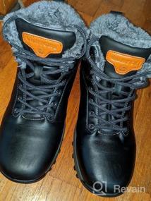 img 8 attached to Stay Cozy And Safe On Winter Adventures With Our Anti-Slip Snow Hiking Boots For Women And Men