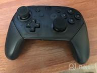 img 1 attached to Nintendo Switch Pro Controller gamepad, black review by Amit Amit ᠌