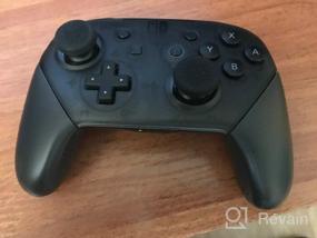 img 12 attached to Nintendo Switch Pro Controller gamepad, black