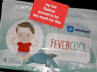 img 1 attached to 🩹 Medagel FeverCool Patches - Effective Cooling Relief for Fever, Migraine & Headaches | Mess & Odor Free, Made in the USA | Suitable for Adults & Kids 2+ | 1 Pack (4 x Patches) review by Frank Rivera