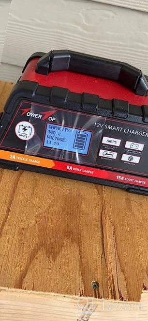 img 1 attached to Keep Your Battery Fully Charged With A Smart 12V Charger/Maintainer Featuring Winter Mode review by Alex Tinker