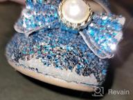 img 1 attached to DREAM PAIRS KFL218 Wedding Princess Girls' Shoes review by Brenda Belcher