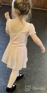 img 1 attached to AUKARENY Leotard Skirted Sleeve Ballet Girls' Clothing: Stylish and Comfortable Attire for Young Dancers review by Nick Singh