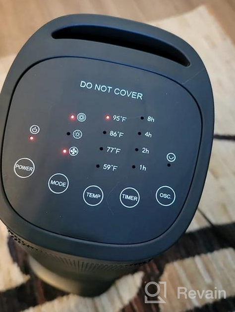 img 1 attached to Stay Warm And Safe With Our 1500W Portable Tower Space Heater - 3 Modes, Thermostat, Remote, Timer, And 90° Oscillation For Home, Indoor, And Office Use review by Gavin Ghram