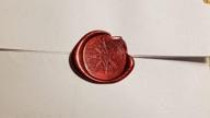img 1 attached to 12-Piece Antique Metallic Green And Red Sealing Wax Sticks With Wicks - Perfect For Wax Seal Stamp And Manuscript Sealing review by Doug Destruction