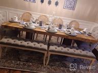 картинка 1 прикреплена к отзыву Set Of 2 Light Grey Retro Velvet Dining Chairs With Elegant Upholstery And Armless Design For Accent, Kmax от Brian Buck