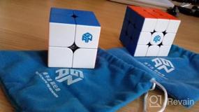 img 5 attached to Experience Next-Level Speed Cubing With GAN 251 M Pro 2X2 Magnetic Cube - Perfect For Beginners!