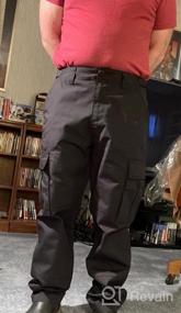 img 7 attached to Мужские легкие тактические брюки-карго, свободные армейские рабочие брюки в стиле милитари с расширяемой талией от AKARMY