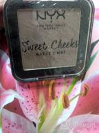 img 1 attached to NYX professional makeup Pressed Blush Sweet Cheeks Creamy Powder Matte, 11 Silence Is Golden review by Ada Adaszek ᠌