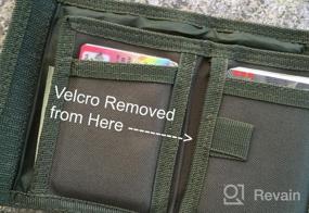 img 3 attached to Рothco Nylon Commando Wallet Черный: Компактный и прочный необходимый для тактического применения.