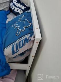 img 6 attached to Двойная раскладная кровать Windaze с местом для хранения и 3 ящиками - идеальная капитанская кровать для детей и подростков | Деревянная опора планки, нет необходимости в коробчатой ​​пружине | Коричневый