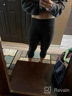 img 1 attached to Women'S High Waist Leggings By SATINA - Full Length And Capri Leggings For Active Lifestyle review by Tonya Greene