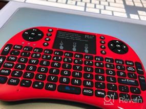 img 8 attached to Experience Ultimate Convenience With The Rii Mini Bluetooth Keyboard: Backlit, Portable, And Compatible With Many Devices