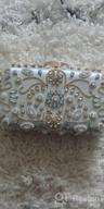 img 1 attached to Tanpell Crystal Beaded Wedding Clutch For Women: Elegant Evening Bag Purse review by Eric Dubreuil