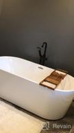 img 1 attached to FerdY Shangri-La 59" Acrylic Freestanding Bathtub - Glossy White, CUPC Certified W/ Brushed Nickel Drain & Overflow review by James Weber