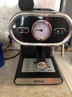 img 1 attached to Rozhkovy coffee maker Kitfort KT-702, black review by Dagmara Michowska ᠌