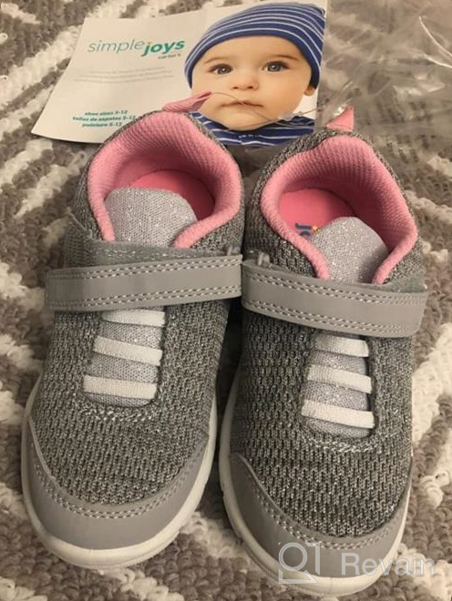 img 1 attached to Comfortable and Stylish Knitted Sneakers for Toddlers and Little Kids by Simple Joys Carter's (1-8 yrs) review by Ryan Hoover