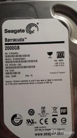 img 2 attached to 💾 Seagate Compute 2TB Внутренний жесткий диск HDD - 3.5 дюйма SATA для настольного ПК (ST2000DM01C)