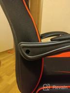 img 1 attached to 💺 Chairman Game 35 - Gaming Computer Chair with Retractable Footrest, Black/Red (Fabric) review by Agata Rudnicka ᠌