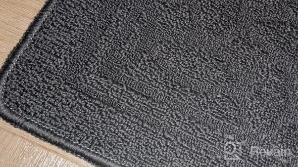 img 1 attached to Color G Non-Skid Beige Kitchen Runner Rug: Machine Washable And Easy To Clean Floor Mat review by Kristi Green