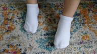 img 1 attached to Keep Your Little Ones Safe And Stylish With CozyWay Non-Slip Toddler Ankle Socks - 12/14/15 Pairs Available! review by Nicholas Dobson