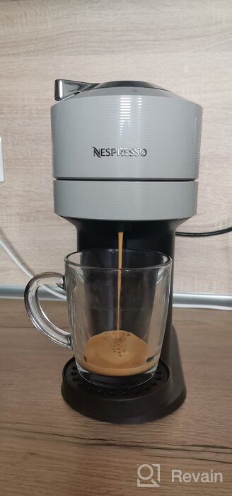 img 3 attached to Breville Nespresso Vertuo Next BNV550GRY Espresso Machine with Aeroccino in Light Grey review by Kio Lee ᠌