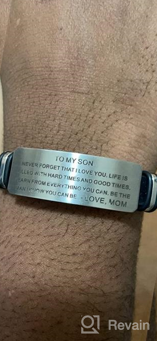 img 1 attached to Creatique Personalized Inspirational Bracelets - Perfect Gifts for Your Loved Ones review by Antonio Lemm