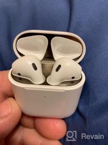 img 7 attached to Пылезащитная накладка Elago AirPods 2 (матовый космический серый, 2 комплекта) Пыленепроницаемая металлическая крышка, роскошная отделка, видео по установке — совместима с чехлом для беспроводной зарядки Apple AirPods 2 [Зарегистрирован патент США]