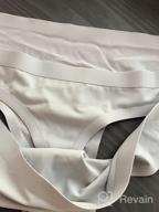 img 1 attached to Wealurre Women'S Microfiber Low Rise No Show Thong Underwear Panties. review by Lauren Brown