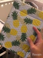 img 1 attached to UCGOU Pineapple Designer Bubble Mailers 4x8 Inch - 50 Pack Poly Padded Envelopes for Small Business Mailing, Jewelry, Makeup & More: Self Seal, Waterproof Shipping Bags review by Dred Swindler