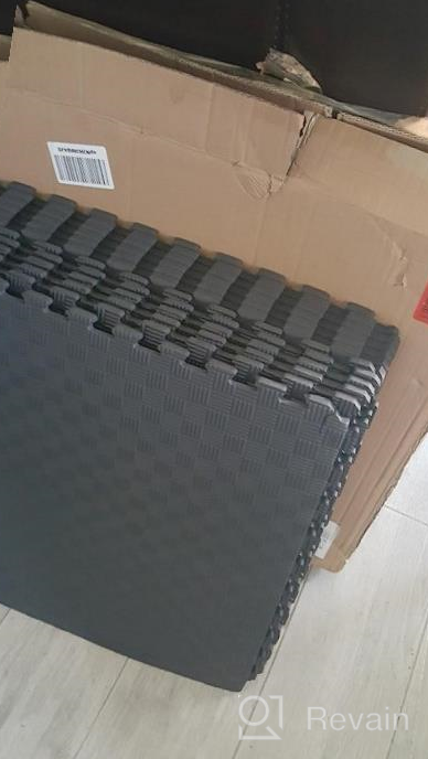 img 1 attached to Transform Your Home Gym With Sportneer Puzzle Mats: Durable, Non-Slip And Waterproof Flooring For Heavy Workouts In 12-56Sqft review by Chris Pinkston