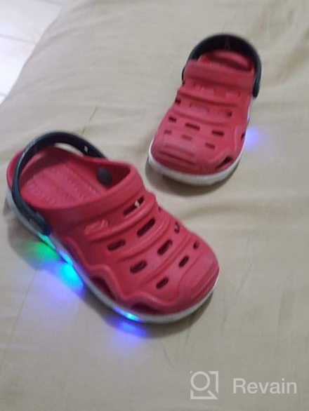 img 1 attached to 👟 Skechers Boys Foamies Hypno Splash: Light Up Boys' Shoes for an Enchanting Style review by Black Miller