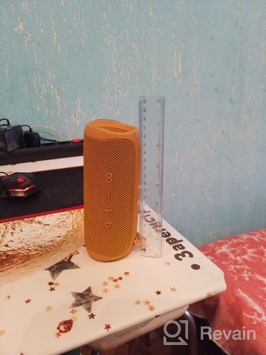 img 1 attached to 🔊 Renewed JBL Flip 5 Wireless Bluetooth Speaker with iPX7 Waterproof Rating and 3.0 Fast 10W Qi Dashboard Power Mat review by Jeong Hoon (Kim) ᠌
