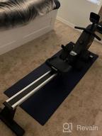img 1 attached to YOSUDA Magnetic Foldable Rowing Machine - 350 LB Weight Capacity For Home Use With LCD Monitor, Tablet Holder, And Comfortable Seat Cushion review by Troy Simpson