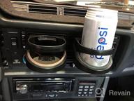 img 1 attached to Car Air Vent Cup Holder - Keep Your Drinks Securely In Place While Driving! review by Michael Harden