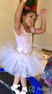 img 1 attached to Cute and Charming: Meeyou Little Girls' Flower Ovelay Ballet Tutu Dress review by Candace Robinson