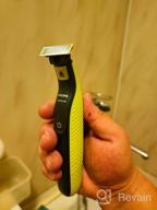 img 3 attached to Trimmer Philips OneBlade QP2620/20, black/green lime review by Janis Gailitis ᠌