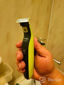 img 13 attached to Trimmer Philips OneBlade QP2620/20, black/green lime