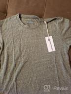 картинка 1 прикреплена к отзыву Ульра мягкие мужские футболки с округлым воротом на резинке - СС идеальная облегающая модель футболки с короткими рукавами для мужчин от Brian Henley