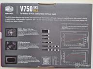 img 2 attached to Cooler Master V750 SFX Gold: Full Modular 750W PSU with 80+ Gold Efficiency and 10-Year Warranty review by Somsak Pornthip ᠌