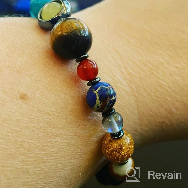 img 1 attached to 📿 Discover the New His and Hers Collection of Circle Distance Universe Bracelets by SPUNKYsoul review by Jim Diaz
