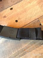 img 1 attached to BESTA Elastic Adjustable Buckle Excess Men's Accessories review by Josh Lockhart